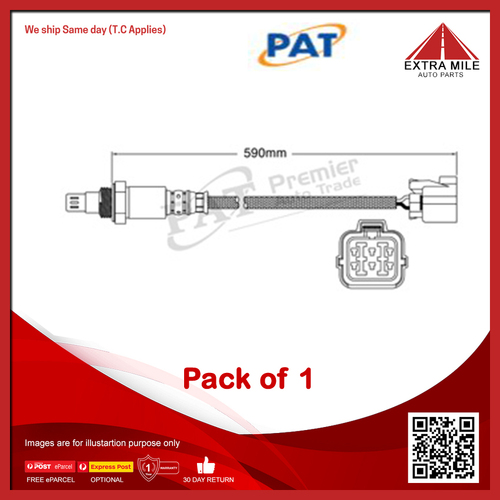 PAT Exhaust Gas Oxygen Sensor For  Subaru Forester S11,S12 2.0L/2.5L EJ203 EJ253