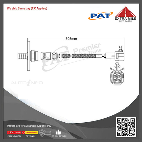 PAT Pre-Cat. Oxygen Sensor For TOYOTA CELICA ST162R 2.0L 3SGE 14 16V DOHC