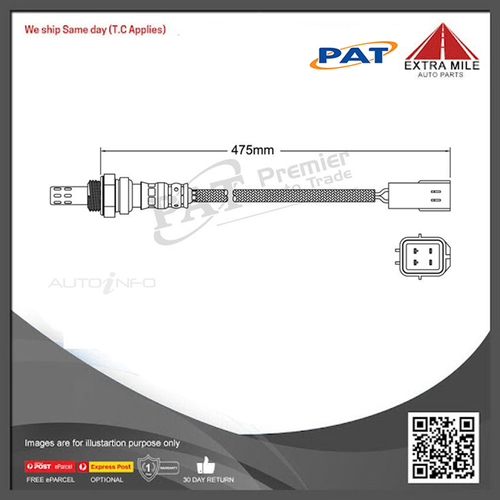 PAT Pre-Cat. Oxygen Sensor For Nissan Serena C25 2.0L 4CYL MR20DE - EGO-550