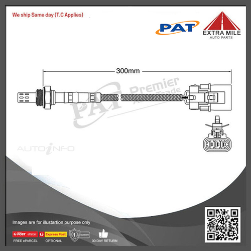 PAT Pre-Cat. Oxygen Sensor For Nissan Skyline R33 2.0L,2.5L 6CYL RB20DET