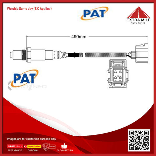 PAT Oxygen Sensor Pre-Cat Converter For MERCEDES BENZ GLC200/250 X253/C253 2.0L