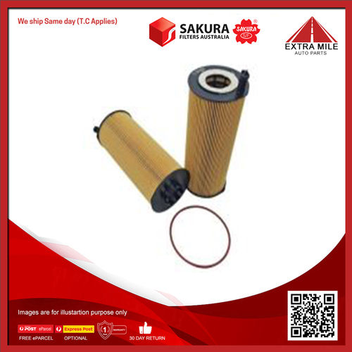 Sakura Oil Filter For Mercedes Actros 963 10.7L OM470.913 6CYL Diesel