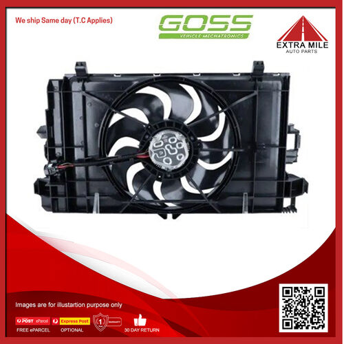 Goss Electric Fan And Shroud For Tesla Model 3 Y Rear Wheel ELEC EO OV - EVF002