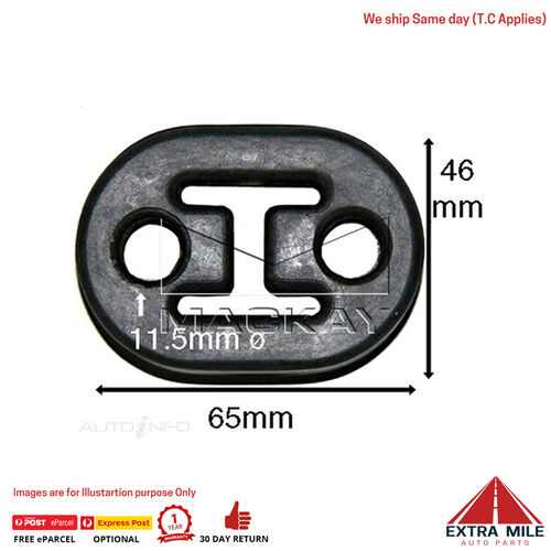 Mackay EXM3606 Exhaust Mount For Daewoo Lanos . 1.5L I4 Petrol Manual & Auto