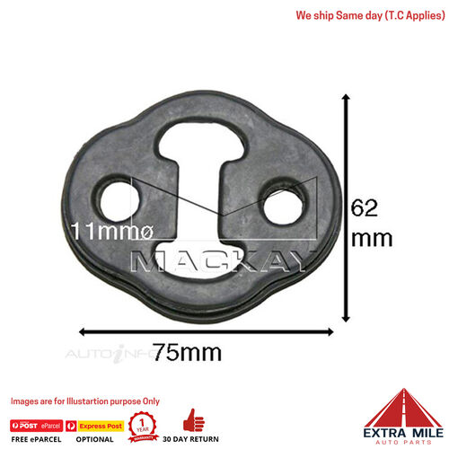 Mackay EXM3610 Exhaust Mount For Hyundai Excel X3 1.5L I4 Petrol Manual & Auto