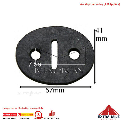 Mackay EXM3614 Exhaust Mount For Saab 93 . 2.3L I4 Petrol Manual & Auto