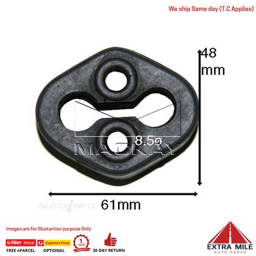 Mackay Exhaust Mount For Volvo 440 . 2.0L Petrol Manual & Auto - EXM3617