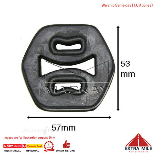 Mackay Exhaust Mount For Volvo 740 . 2.3L Petrol Manual & Auto - EXM3618