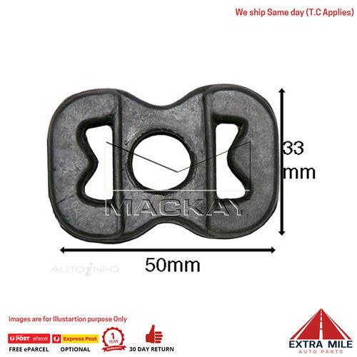 Mackay EXM3619 Exhaust Mount For Volvo 740 . 2.3L I4 Petrol Manual & Auto