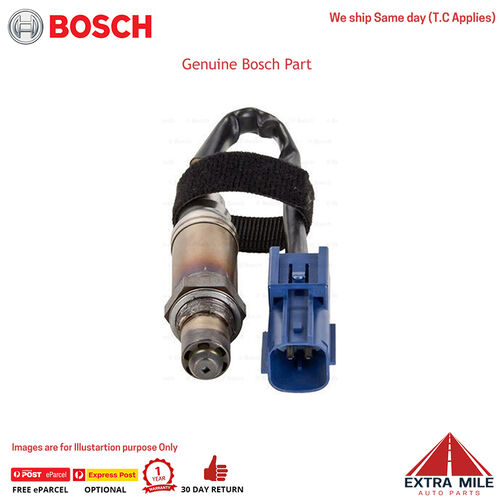 Bosch Oxygen Sensor Post-Catalytic For Nissan Navara ST-X D40 4.0L VQ40DE V6