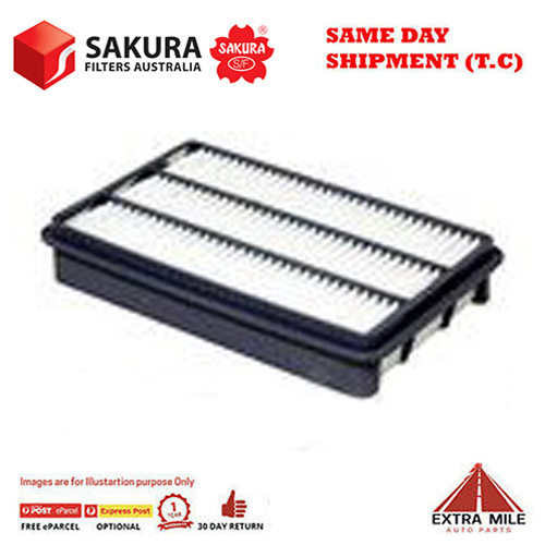 SAKURA Air Filter For MITSUBISHI PAJERO GL 61.X GLS. EXCEED NM. NP 3.5L 2000-04 