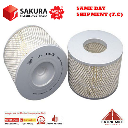 SAKURA Air Filter For TOYOTA PRADO LANDCRUISER VZJ95R 3.4L 1996 - 2003 