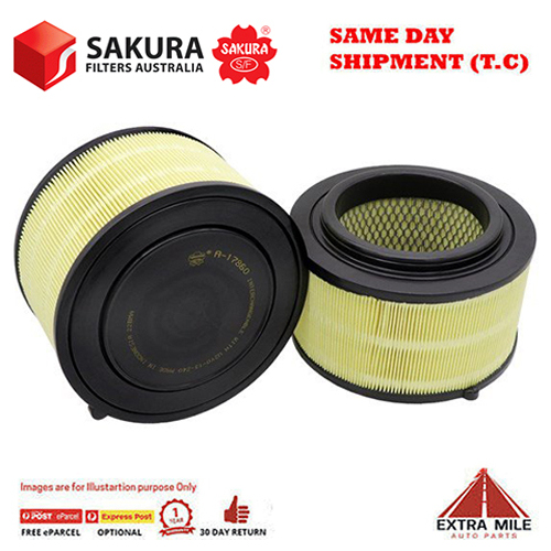 SAKURA Air Filter For FORD RANGER XL, XL PLUS/XLS/XLT PX 3.2L 2011-On