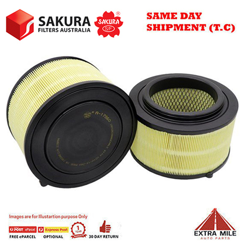 SAKURA Air Filter For FORD RANGER XL HI-RIDER PX  2.2L 2011 - On 2.2L DOHC 