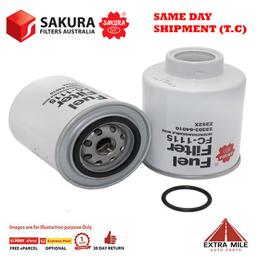 SAKURA Fuel Filter FC-1707 (RYCO - Z252X)
