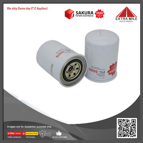 SAKURA Fuel Filter For Kubota Tractor M7131, M7132, M7151,M7152, M7172 4CYL 6.1L