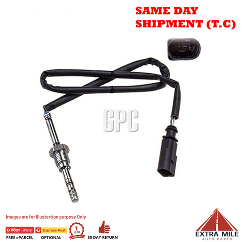 Fuelmiser EXHAUST GAS TEMP SENSOR - OES For VOLKSWAGEN CRAFTER 2E, 2F 2.5L