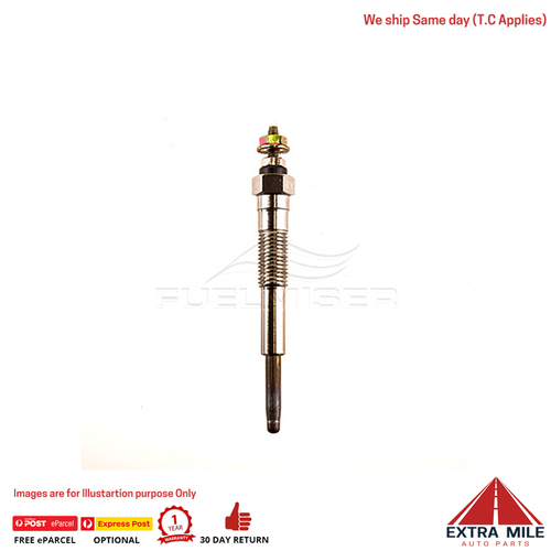 GLOW PLUG - for TOYOTA HIACE KZH100R 1993-2000 - 3.0L 4CYL - FGP-113