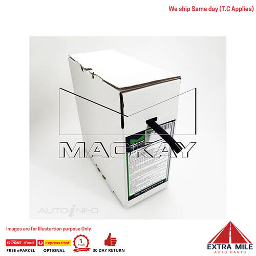 Mackay Fuel Hose - 6mm (1/4) Id X 10M Length - Box -FH1006X10