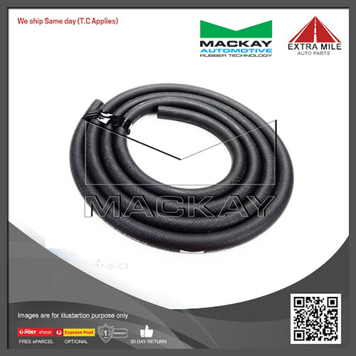 Fuel Injection Hose - 9.5mm (3/8) Id X 2M Length - Pack FIH9502 Mackay