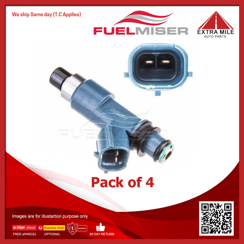 Fuelmiser Fuel Injector Set For Suzuki Grand Vitara JB420, TD54 II 2.0L J20A
