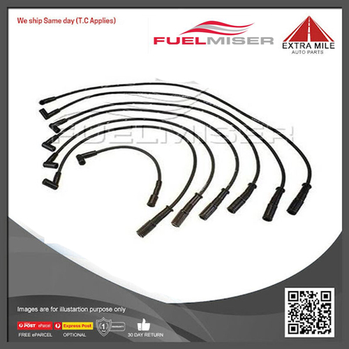 Fuelmiser Ignition Lead Set For Mitsubishi Magna 2.6L 4G54 01/92 - 12/97