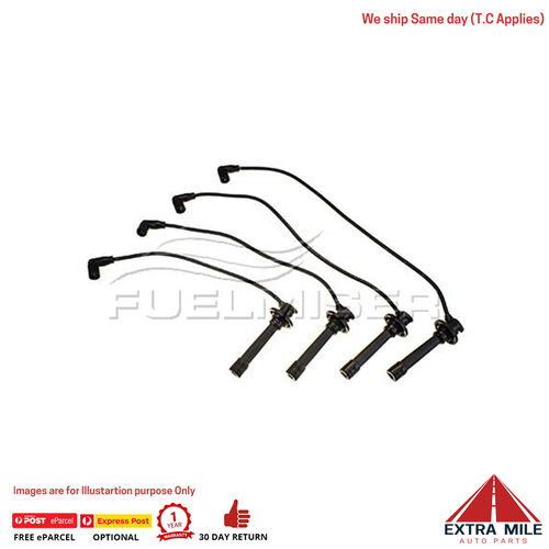FL5033 IGNITION LEADS - VDO for TOYOTA COROLLA AE90 AE91 (Grey Imp) AE92 AE95R