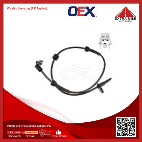 OEX ABS SENSOR FRONT For NISSAN DUALIS #J10 I 2007-2010 - 2.0L 4CYL