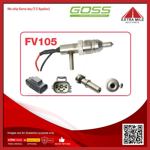 Goss Diesel Particulate Filter Fuel Vapour Valve For Ford Endura CA 2.0L BCCA