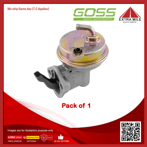 Goss Mechanical Fuel Pump For ISO Rivolta 2+2 5.4L 327 V8 2dr Coupe RWD