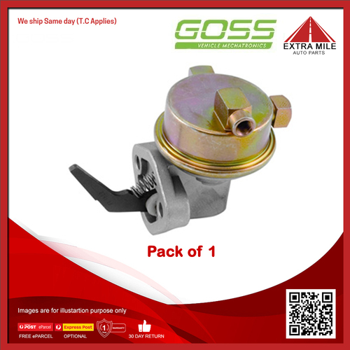 Goss Mechanical Fuel Pump For Toyota Hilux RN41R,RN46R 2.0L 18R, 18R-C 4cyl Man