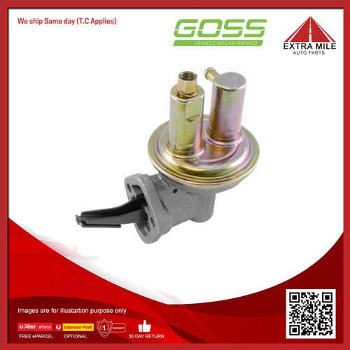 Goss Fuel Pump - Mechanical For Ford F350 4.1L,3.9L 240,250 I6 12V. OHV