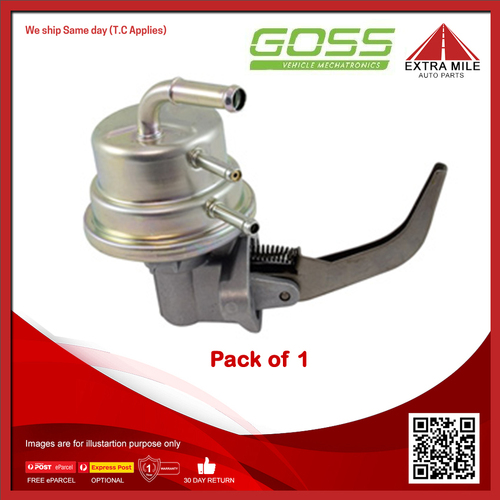 Goss Mechanical Fuel Pump For Toyota Hiace RZH103R, RZH113R, RZH125R 2.0L 2RZ