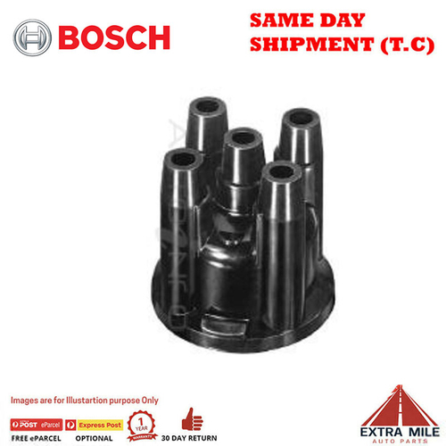 Bosch Distributor Cap For Holden CAMIRA JB,JD 1.6L 1982  - 1986 SOHC