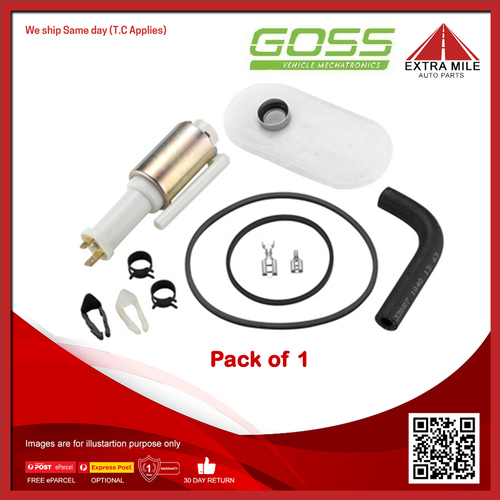 Goss Electric Fuel Pump For Ford Bronco GEN-3 4.9L 302 V8 3sp Auto 2dr 4WD