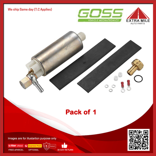 Goss Electric Fuel Pump For BMW 323i E21 2.3L M20 B23 6cyl Auto/Man 2dr