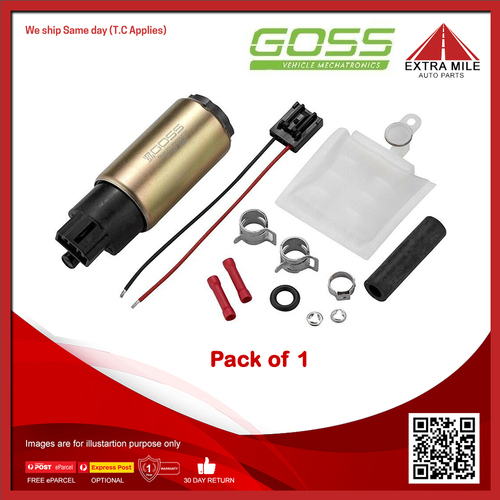 Goss Electric Fuel Pump For Daihatsu YRV M201 1.3L K3-VE 4cyl Auto/Man 4dr FWD