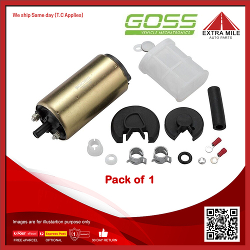 Goss Electric Fuel Pump For Daihatsu Charade G102 1.3L HC-E  4cyl 3sp Auto/Man