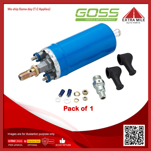Goss Electric Fuel Pump For Valvo V90 2.9L B6304F 6cyl 4sp Auto 4dr