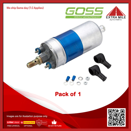 Goss Electric Fuel Pump For Mercedes-Benz 350SL R107 3.5L M116 Fuel Inj. V8