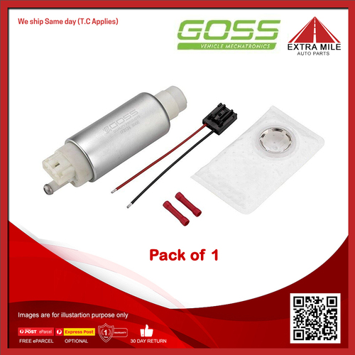 Goss Electric Fuel Pump For Daewoo Cielo GL 1.5L G15MF 4cyl 3sp 5sp Auto/Man