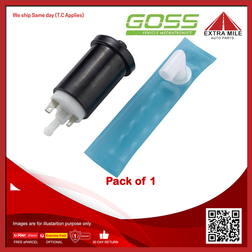 Goss Electric Fuel Pump For Ford Falcon EA I 3.2L 3200cc 6cyl 3sp 5sp Auto/Man