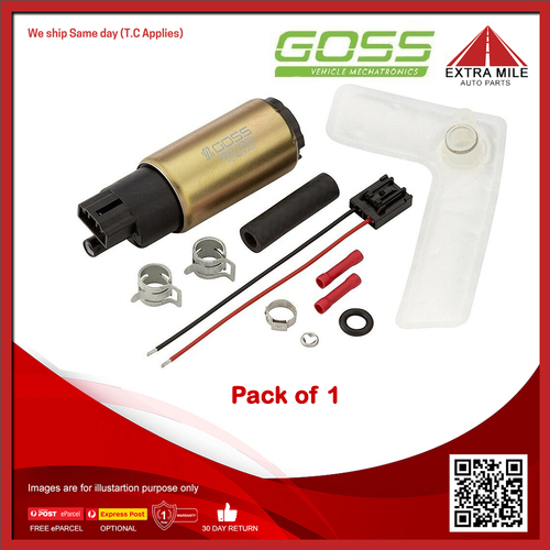 Goss Electric Fuel Pump For Ford Taurus DN/DP 3.0L V6 4sp Auto 4dr FWD
