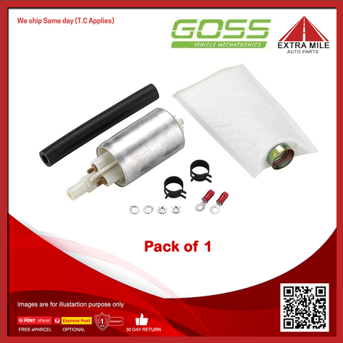 Goss Electric Fuel Pump For Daimler Sovereign 5.3L/4.2L V12 6cyl 3sp Auto 4dr