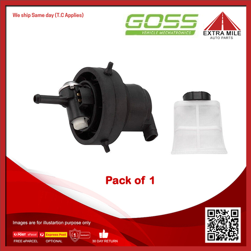 Goss Electric Fuel Pump For Nissan Nomad C21 2.4L Z24 4cyl 4sp 5sp Auto/Man 2dr