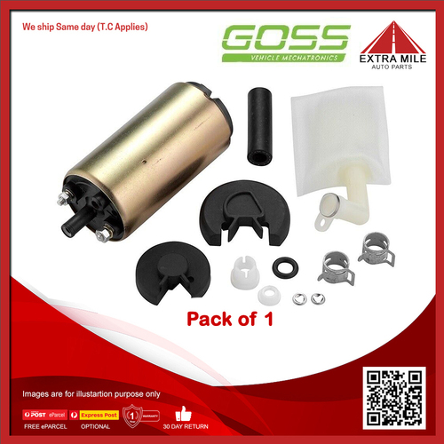 Goss Electric Fuel Pump For Nissan Concerto MA 1.6L D16A6, D16Z2 4cyl Auto/Man