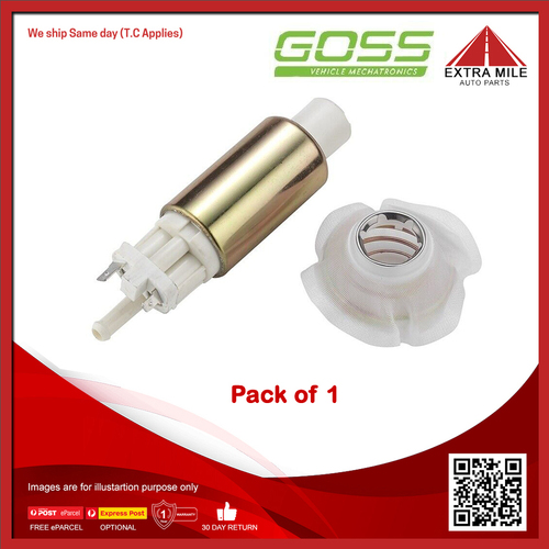 Goss Electric Fuel Pump For Daewoo Matiz 11BE 11BT 0.8L F8CV 3cyl Auto/Man