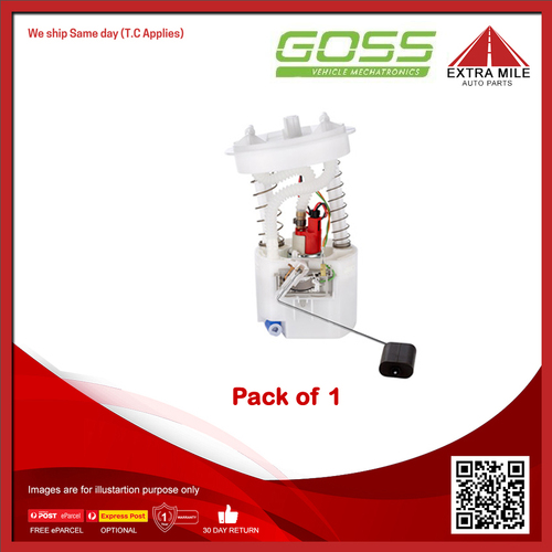 Goss Fuel Pump Module For Ford Fiesta WP WQ 1.6L Duratec FYJA FYJB 4cyl Auto/Man