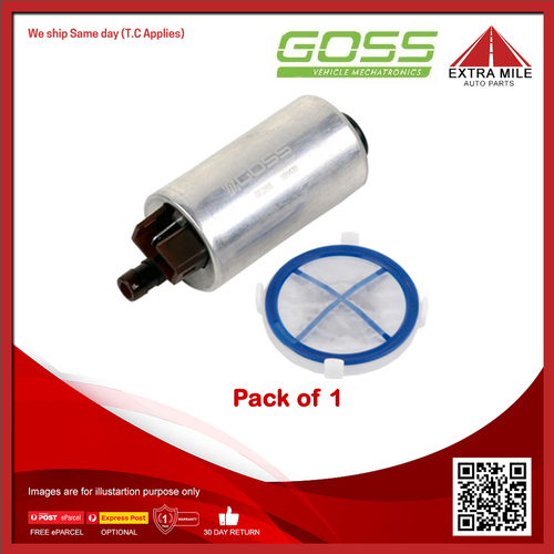 Goss Electric Fuel Pump For Volkswagen Golf 2 19E,1G1 GTI 1.8L RV MPFI 4cyl