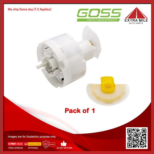 Goss Electric Fuel Pump For Nissan Pulsar N14 Grey Import 2.0L SR20DET 4cyl Man